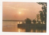 RF133 - Carte Postala - Mamaia, Apus de soare pe Siutghiol, necirculata