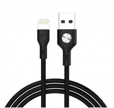 Cablu Usb Micro Usb 1 Metru 3A Negru GC-60M 230621-3 foto