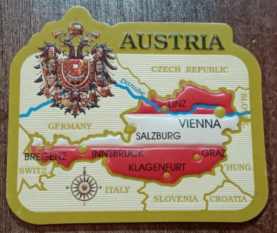 D3 - Magnet frigider - Tematica turism - Austria 9 foto