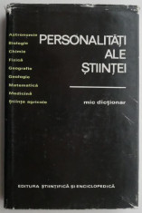 Personalitati ale stiintei Mic dictionar foto