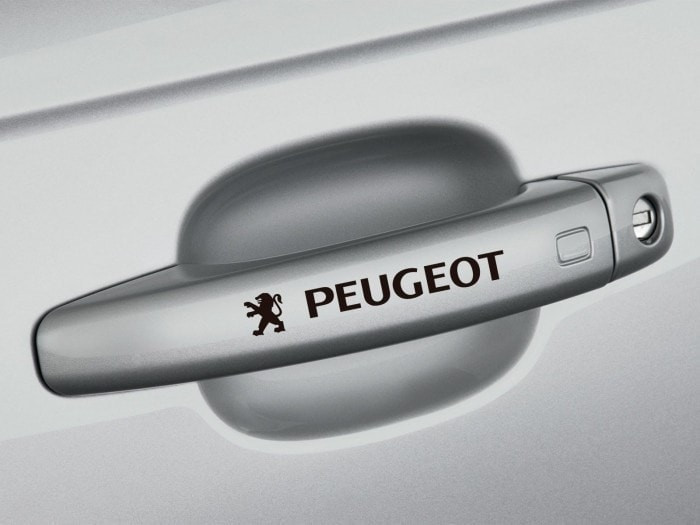 Sticker manere usa - Peugeot (set 4 buc.)