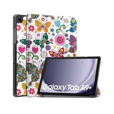 Husa Flip pentru Samsung Galaxy Tab A9 Plus - Techsuit FoldPro - Butterfly foto