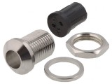 Montură LED 5mm Nichel Convex