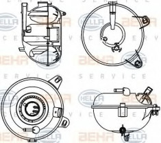 Vas de expansiune, racire SEAT LEON SC (5F5) (2013 - 2016) HELLA 8MA 376 702-464 foto