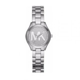 Michael Kors Hartman MK3548 Ceas de Damă 33mm Quartz Cadran Argintiu Brățară din Oțel Inoxidabil 50m