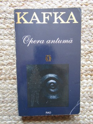 Franz Kafka - Opera antuma foto