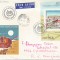 Romania, LP 1056/1982, FDC circulat inetrnational, 1984