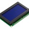 LCD grafic 128x64 STN Negative albastru 75x52,7x8,9mm