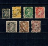 Canada 1870/1894 - Uzuale Regina Victoria, serie stampilata