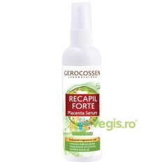 Ser Tratament pentru Regenerarea Parului cu Placenta Vegetala de Grau Recapil Forte 125ml