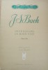 J. S. Bach - Inventiuni La Doua Voci - Partitura Muzicala