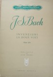 J. S. Bach - Inventiuni La Doua Voci - Partitura Muzicala