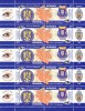 CONFERINTA POLITIILOR.MINICOALA CU AMBELE VALORI,2009,Lp.1834a, MNH ** ROMANIA., Istorie, Nestampilat
