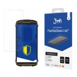Folie de protectie Ecran 3MK FlexibleGlass Lite pentru Cubot KingKong Mini 2, Sticla Flexibila, Full Glue, Universal