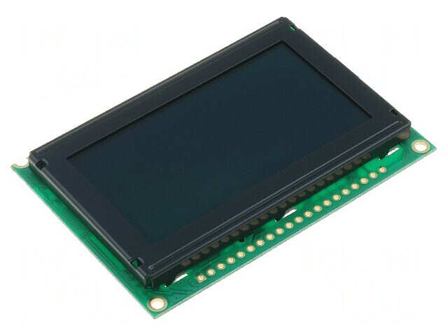 Display LCD Grafic 128x64 FSTN Negative cu LED