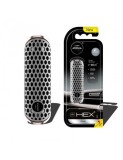 Odorizant auto Aroma Car Fancy Shapes Polymer Hex Silver