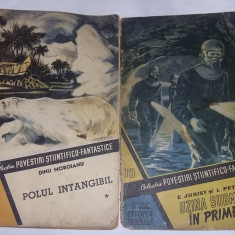2 carti vechi,carte veche,Colectia POVESTIRI STIINTIFICO FANTASTIC,T.GRATUIT