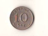 SV * Suedia 10 ORE 1928 * ARGINT * +/- VF, Europa