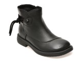 Ghete GRYXX negre, 601, din piele naturala