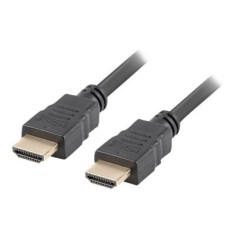 Lanberg HDMI v1.4, cablu M M, CCS, 1m, negru CA HDMI 11CC 0010 BK