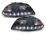 Faruri DAYLINE Seat Ibiza 6L (04.2002-2008) Negru Performance AutoTuning, KITT Lightning