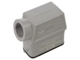 Conector HDC pe cablu, &icirc;n unghi, IP65