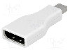 Cablu {{Tip cablu de conectare}}, DisplayPort soclu, mini DisplayPort mufa, {{Lungime cablu}}, {{Culoare izola&amp;amp;#355;ie}}, LOGILINK - CV0039 foto