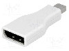 Cablu {{Tip cablu de conectare}}, DisplayPort soclu, mini DisplayPort mufa, {{Lungime cablu}}, {{Culoare izola&amp;#355;ie}}, LOGILINK - CV0039