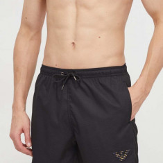 Emporio Armani Underwear pantaloni scurti de baie culoarea negru