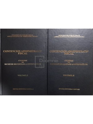 Capdefier Ion (coord.) - Contencios administrativ fiscal, 2 vol. (Editia: 2004) foto