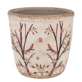 Ghiveci flori ceramica multicolora &Oslash; 14x13 cm