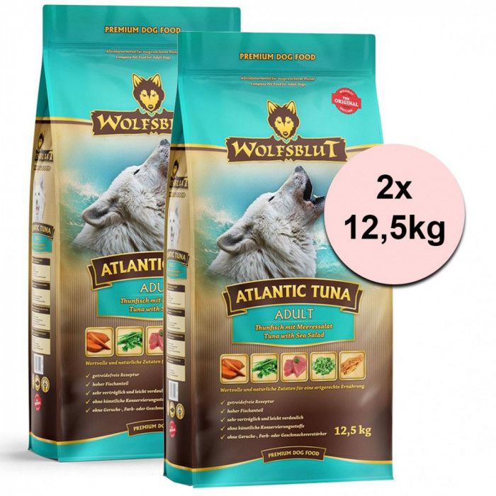 WOLFSBLUT Atlantic Tuna 2 x 12,5 kg