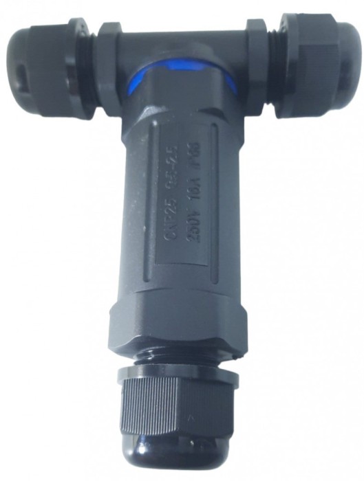Manson 3 fire 0.5-2.5mm &sup2; tip T conector mufa imbinare cabluri ramificatie 16A IP68