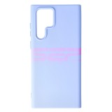 Husa Silicon Samsung Galaxy S22 Ultra Lavender - Calitate Superioara, Protectie Telefon
