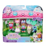 Gabbys dollhouse fairylandia set de joaca prietenii cu figurine si accesorii