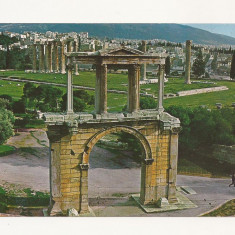 FA2 - Carte Postala - GRECIA - Athens, The Gate of Adrian, necirculata