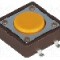 Microintrerupator, 12x12mm, OFF-(ON), SPST-NO, DIPTRONICS - DTSM-21S-V-B