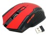 Mouse Gaming Wireless Optic AVX-AK303C, 1600 DPI, 2.4GHz, USB, Rosu
