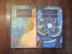 NOAPTEA DE SANZIENE -MIRCEA ELIADE 2 VOLUME , JURNALUL NATIONAL foto