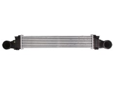 Intercooler Mercedes Clasa E (W211), 11.2002-07.2006, motor 2.1 CDI 75/110kw, diesel, cu AC, aluminiu brazat/plastic, 650x113x52 mm, Behr/Hella, foto