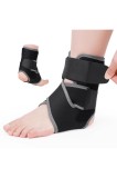 Suport gleznă și picior pentru sport, durere la gleznă, entorsă a gleznei, post-operatoriu (Negru)