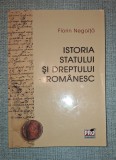 Istoria Statului si Dreptului Romanesc - Florin Negoita (2015) - Pro Universitaria - Carte Drept