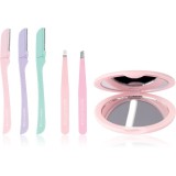 Brushworks Sculpt &amp; Shape Set set pentru sprancene perfecte pentru femei