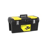 Stanley 1-92-067, cutie de depozitare 24&quot; cu inchizatoare metalica, 2 organizatoare si tava