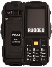 Telefon Dual SIM NO.1 A9, Ecran LCD 2.4&amp;quot;, Acumulator 4800 mAh, Negru foto