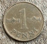 C50 - Moneda foarte veche - Finlanda - 1 penni - 1963
