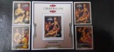 Cook-Craciun 1992-arta,pictura Parmigianino-serie si colita nestampilate MNH(W 2), Nestampilat