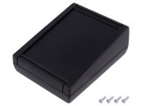 Carcasă desktop TEKMAR ABS neagră 100x130x50mm