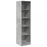 Cumpara ieftin Sifonier, gri beton, 50x50x200 cm, PAL