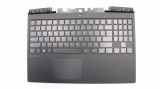 Carcasa superioara cu tastatura palmrest Laptop, Lenovo, Legion Y7000P-1060 Type 81LF, 5CB0T05348, cu iluminare, layout US